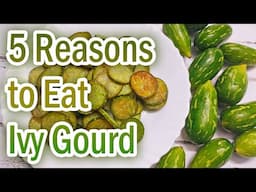 5 Science-Backed Health Benefits of Ivy Gourd (Kundru/Tindora/Coccinia grandis) | Simple Recipe