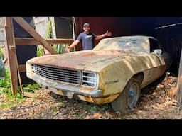 We Found a Super Rare Camaro Hidden in a Barn!