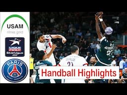 Nîmes Usam Vs PSG Handball Highlights LNH Starligue 2025