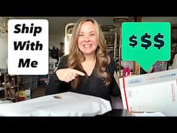 Poshmark Reseller Ship With Me $600 + In Sales What Sold Online Fast For Huge Profits