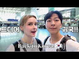After One Year Away… We Finally Returned to Korea! 🇰🇷✈️