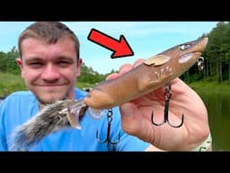 Can I Catch a Fish on a Giant Squirrel Lure?