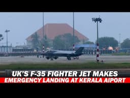 British F-35 fighter jet makes emergency landing at Trivandrum international airport | Kerala