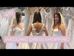PART 5: Wedding Dress Hunt at David's Bridal [Wedding Series 👰🏻‍♀️] #2024bride