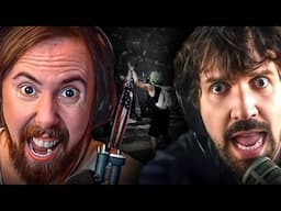 Asmongold vs Destiny On LA Protests