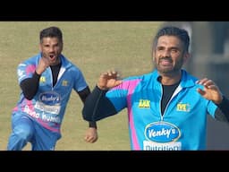 Suniel Shetty Wicket Taking Spree vs Veer Marathi | Mumbai Heroes | CCL