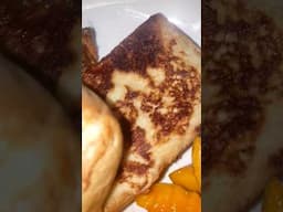 French toast, grilled pepper chicken Breakfast #momlife #healthyfam #shorts #xplore