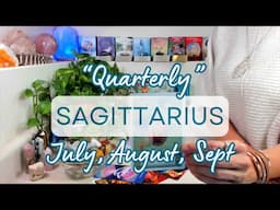 SAGITTARIUS "NEXT 3 MONTHS" July, Aug, Sept 2025: Pedal To The Metal ~ Magic, Legacy & Bold Moves!
