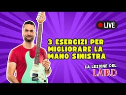3 ESERCIZI per Migliorare la MANO SINISTRA | Lezioni di Chitarra LLDL 13