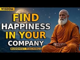 Find Happiness in Your Company 😊❤️ | Buddhism | Buddhist Teachings | Words Of Buddha