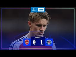 Champions League highlights: Arsenal 0-1 Paris Saint-Germain