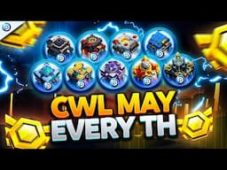 The NEW BEST CWL and WAR BASE LINKS For Every Town Hall in CoC 2025 | Clash of Clans Base  Layouts