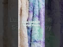 Luxe Cuddle® Poppy Newbies: Sorbet, Frosted, Heather and Prism