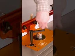 Pit stop router change #router #routertable #ujk #axminstertools #shorts #satisfying #woodworking