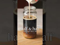 Easy Homemade Vegan Half & Half!