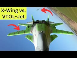 3D-Printed Jets Flight Test Day VTOL Transition Training