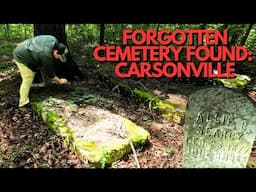 Hidden Carsonville Cemetery: Forgotten Plantation-Era Graves & MORE