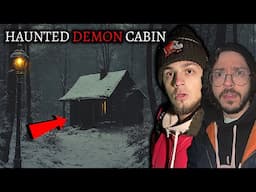 Our TERRIFYING CAMPING TRIP IN HAUNTED CABIN (SCARIEST NIGHT OF MY LIFE) SCARY DEMON FOREST