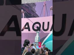 Der große Moment in Miami: Schauspieler Eric Stonestreet hat die Norwegian Aqua getauft.