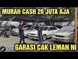 CASH 20 JUTA AJA HARGA MOBIL BEKAS DI SHOWROOM GARASI CAK LEMAN DI TAWAR OM ANDRE