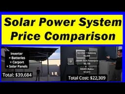 My Solar System Price Comparison: Hybrid VS Grid Tie VS Off-grid