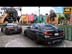 BMW M5 CS & Nissan GTR NISMO | Forza Horizon 5 | Thrustmaster T300RS gameplay