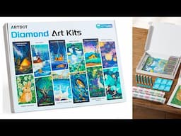PACK DE 12 CUADROS EN UNO ★ ARTDOT.COM ✿ Diamond Painting Kit  💎