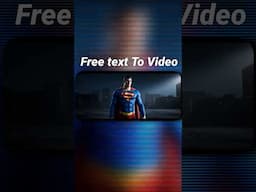 Free text to video Ai Generator do you want tutorial? #texttovideo #ai #freetexttovideo