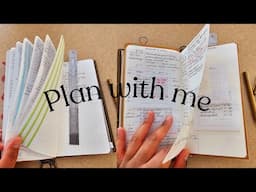 Weekly Plan With Me || Standard Traveler's Notebook || #planwithme #plannercommunity