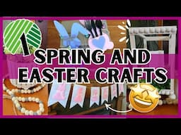 Dollar Tree DIY Spring and Easter Crafts! Let's Kick off a New Season of Decorating! Mega Video!