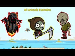 Zombie Reaper & All Animals Evolution (EvoWorld.io)