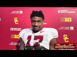 Cornerback DeCarlos Nicholson trying to finish USC spring football strong