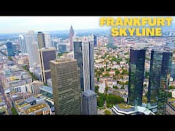 Frankfurt, Germany Skyline View from the Main Tower Viewing Platform