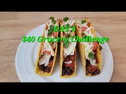 DAY 6 - $40 Grocery Budget Challenge for 2  #NovaScotia #FrugalLiving #GroceryChallenge