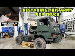 My Tata 4x4 Truck: Ex Army to Offroad Beast 😍| Driving Truck For the First Time 🚀