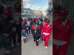Neek Bucks x Jadakiss Shooting A Music Video In Harlem #raplegends #rapper #hiphop #jadakiss #thelox