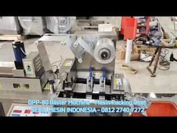 Mesin Blister Pengisian Kapsul Otomatis Skala Pabrikan. WA 081227407272