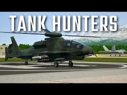 The Most Intense Attack Helicopter Sim: Tank Hunting & Close Air Support!