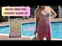 Crochet Beach Coverup from Idea to Finished Piece