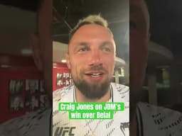 Craig Jones talks about Jack Della Maddalena’s win over Belal Muhammad #craigjones