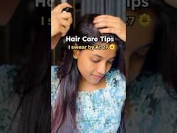 Hair Care Tips ✨ I swear at the Age of 27❤️ #shorts #youtubeshorts #trending #viralvideo #hair