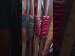 Longbows and other bows - part of the archery collection