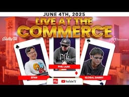 Old School vs New School! High Stakes Cash Game w/ Global Danny, Phil Laak  - Live at the Commerce