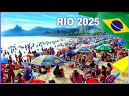 🇧🇷   IPANEMA 🏖  Rio de Janeiro - 4K video walk - Brazil
