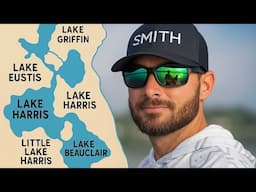 Hitting ALL the lakes on the HARRIS CHAIN!! (Toyota Series Practice)