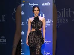 Manushi Chhillar attends Elle Sustainability awards event #shorts