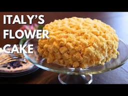 Italian Mimosa Cake | Torta Mimosa
