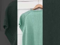 Get ready for spring with the Brightbay Sweater Tee knitting pattern 🧶
