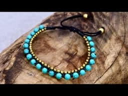 DIY Beaded Anklet Ideas for Summer 🌞 | How To Make Jewellery At Home | Creation&you