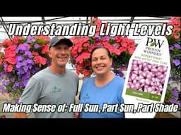 Understanding Light Levels: Making Sense of Full Sun, Part Sun, Part Shade, Full Shade